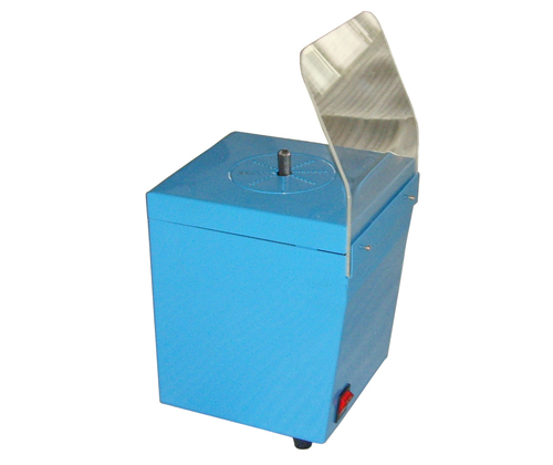 Arch Trimmer, New modern design, for removing the palatal section and other undercuts on models. Built in dust evacuation system. Quiet, compact. Utilizes fast cutting carbide bur or sanding drum. 110V.